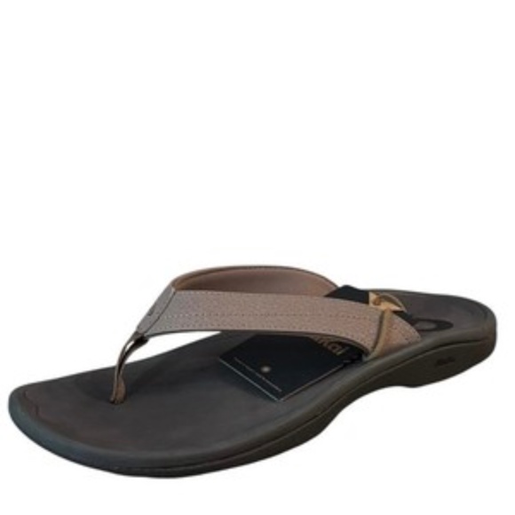 Olukai Ohana Womens Brown Flip Flops Sandals Size 8 - Picture 1 of 9